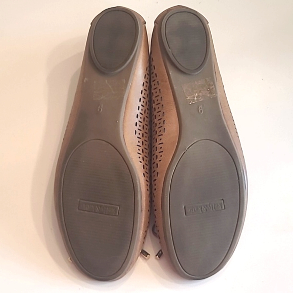 Kelly & Katie Ballet Jelly Flat Perforated Slip Resistant Flexible Slide On Flex - Picture 14 of 17